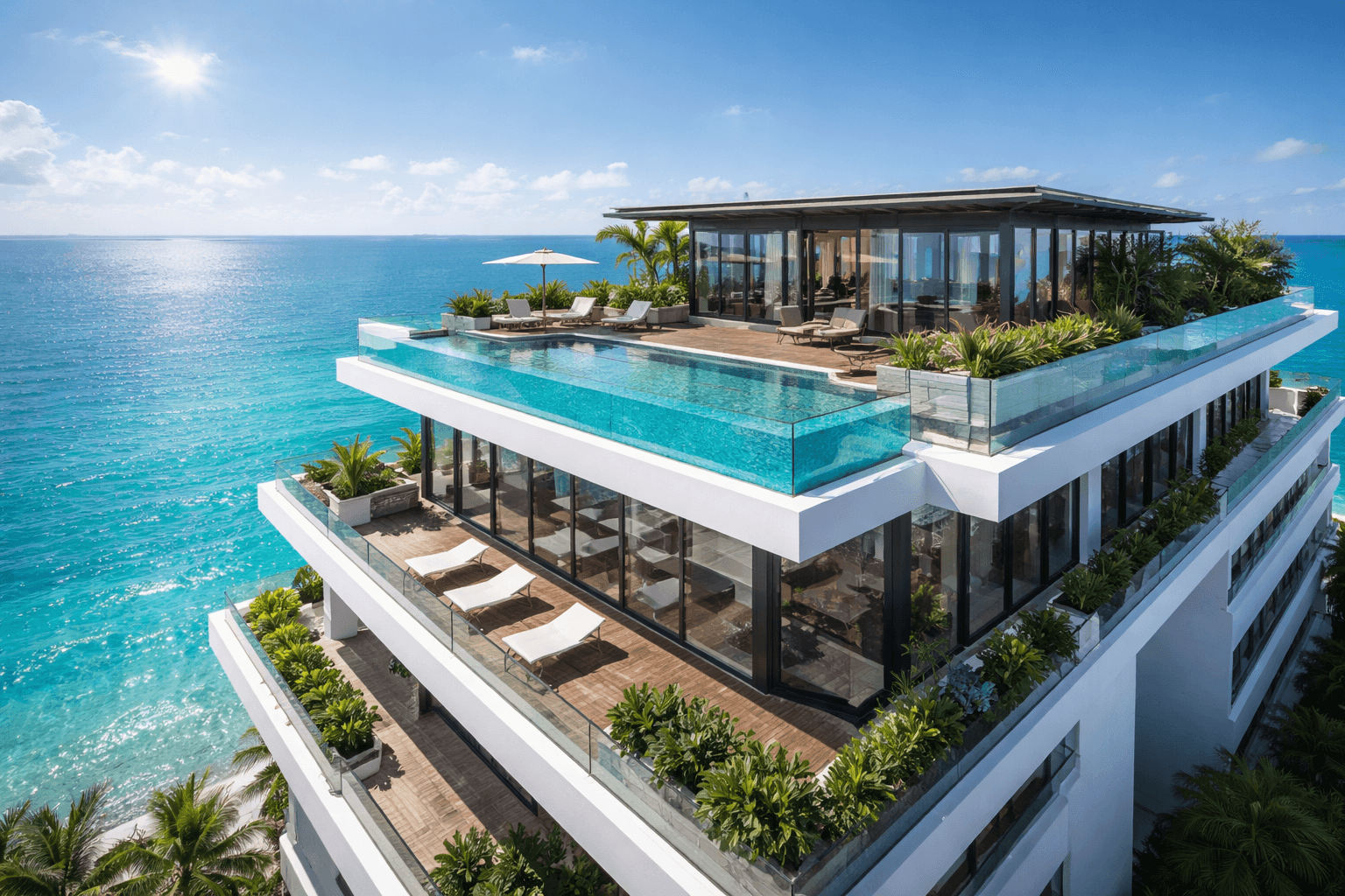 Cobertura Duplex com Vista para o Mar