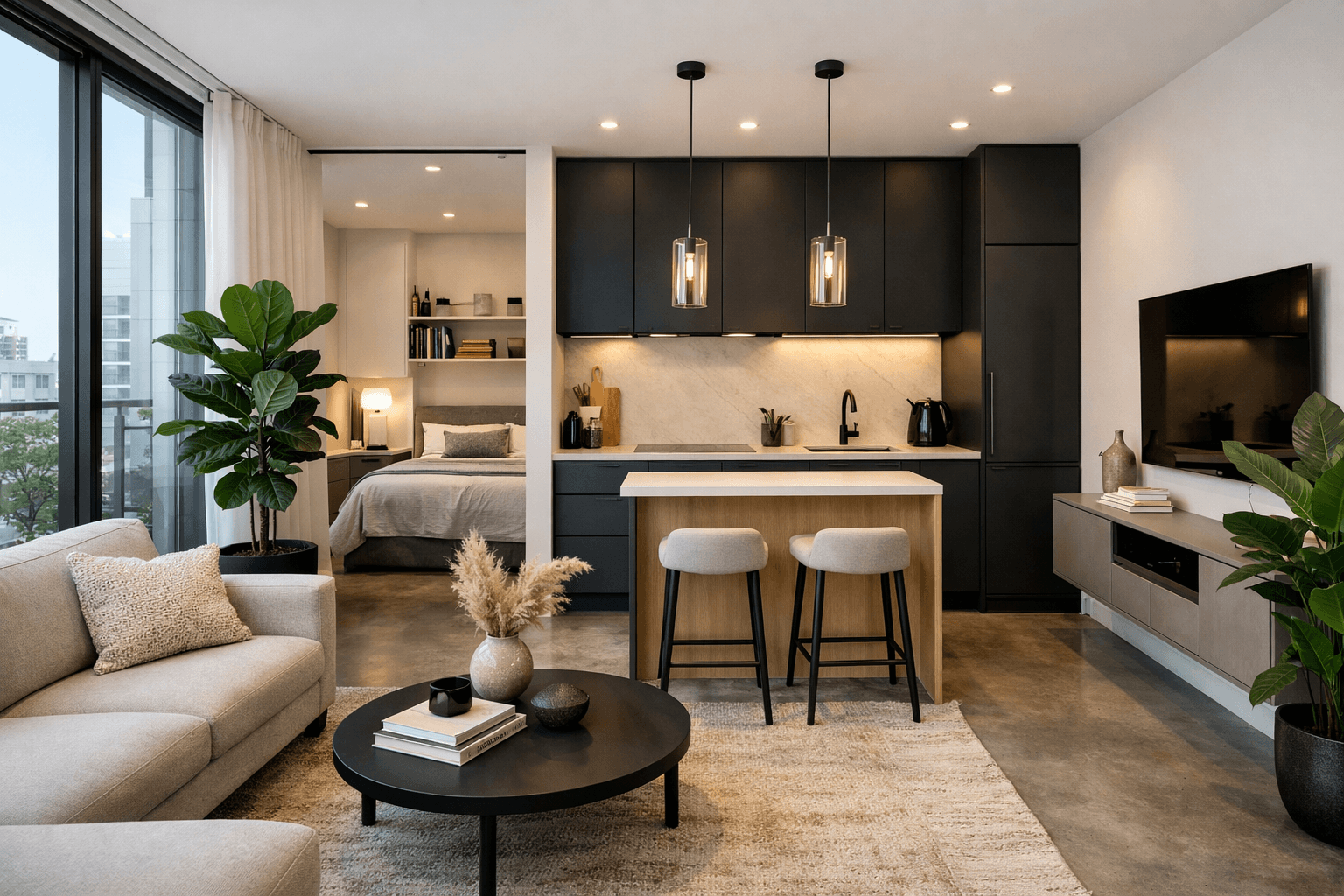 Studio Compacto e Moderno